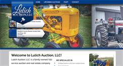 Desktop Screenshot of lulichauction.com